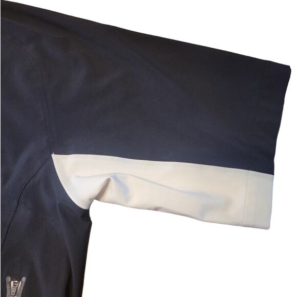 FootJoy DryJoys Tour XP Golf Pullover M Black 1/2 Zip Waterproof – Flaw - Picture 3 of 13